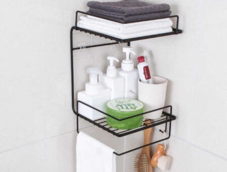 2 Layer Corner Storage Shelves